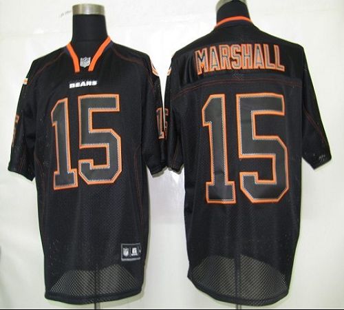 Nike Brandon Marshall #15 Chicago Bears Authentic Sewn Jersey Stitched Sz XL